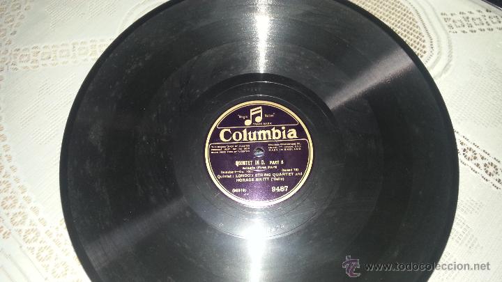 Discos de pizarra: DISCO GRAMOFONO. QUINTET IN C MAYOR. SCHUBERT. - Foto 12