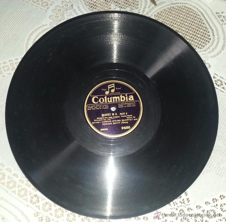 Discos de pizarra: DISCO GRAMOFONO. QUINTET IN C MAYOR. SCHUBERT. - Foto 14