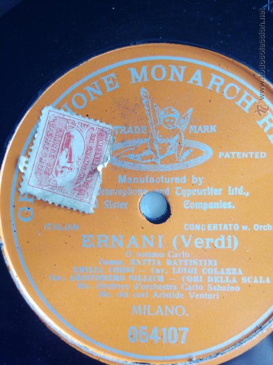 Discos de pizarra: Ernani. Mattia Battistini - Foto 1