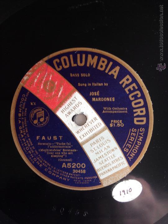 Discos de pizarra: Il barbiere di Siviglia. Faust. Jos&eacute; Mardones - Foto 1