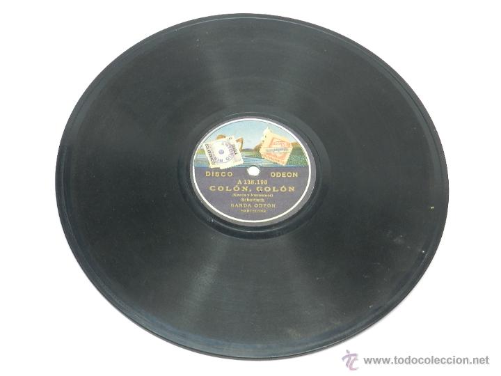 Discos de pizarra: DISCO PIZARRA &iexcl;AY CIPRIANO! / COLON, COLON (SCHOTTISCH), DISCO ODEON A 138196. - Foto 2
