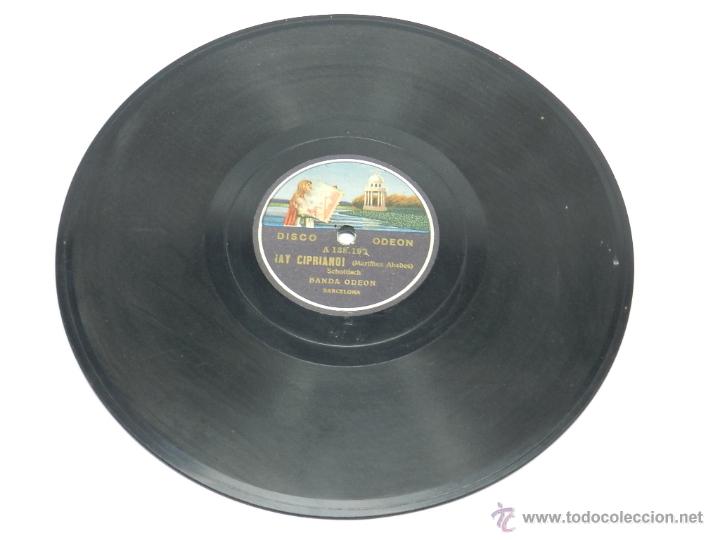 Discos de pizarra: DISCO PIZARRA &iexcl;AY CIPRIANO! / COLON, COLON (SCHOTTISCH), DISCO ODEON A 138196. - Foto 4