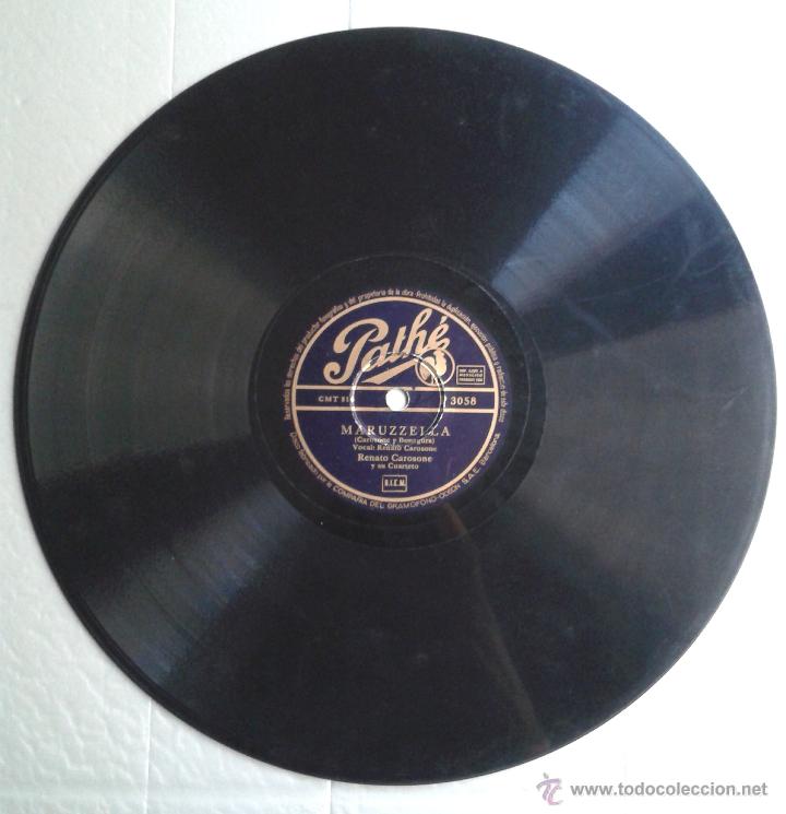 Discos de pizarra: Renato Carosone y su cuarteto - El Pensamiento / Maruzzella - Foto 4