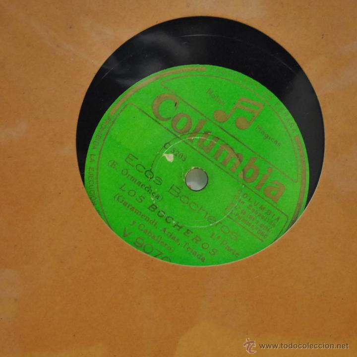 Discos de pizarra: LOS BOCHEROS - ECOS BOCHEROS - PIZARRA - Foto 2