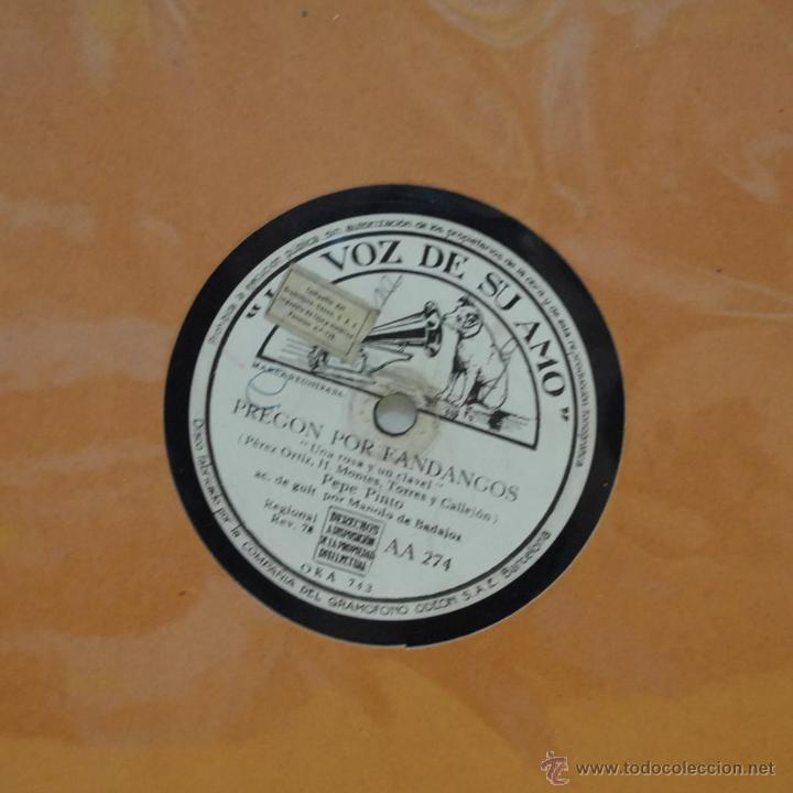 Discos de pizarra: PEPE PINTO - AIRES DE LOS PUERTOS - PIZARRA - Foto 2