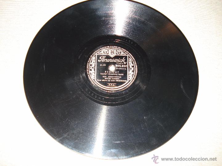 Discos de pizarra: LOUIS ARMSTRONG - ALEXANDERS RAGTIME BAND - Foto 1