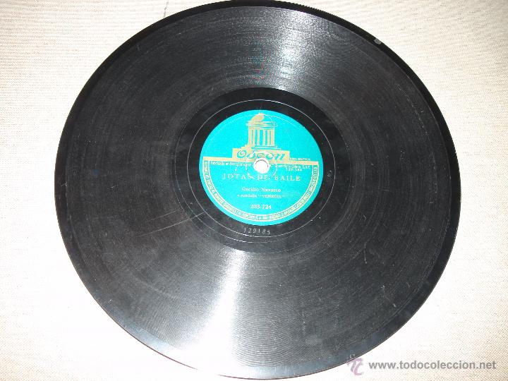 Discos de pizarra: CECILIO NAVARRO - JOTAS DE RONDA - Foto 1