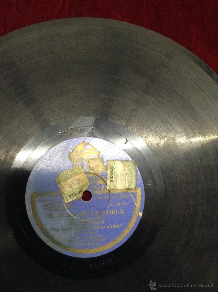 Discos de pizarra: malague&ntilde;as - Foto 1