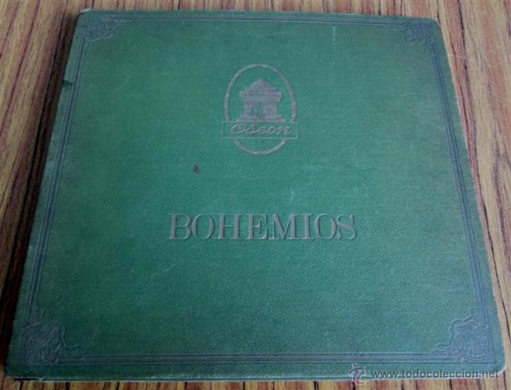 Discos de pizarra: &Aacute;lbum con 6 discos de pizarra   BOHEMIOS - Foto 1