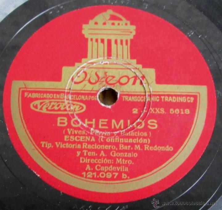 Discos de pizarra: &Aacute;lbum con 6 discos de pizarra   BOHEMIOS - Foto 10
