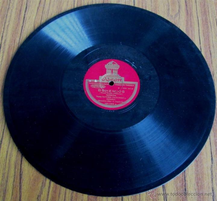 Discos de pizarra: &Aacute;lbum con 6 discos de pizarra   BOHEMIOS - Foto 11