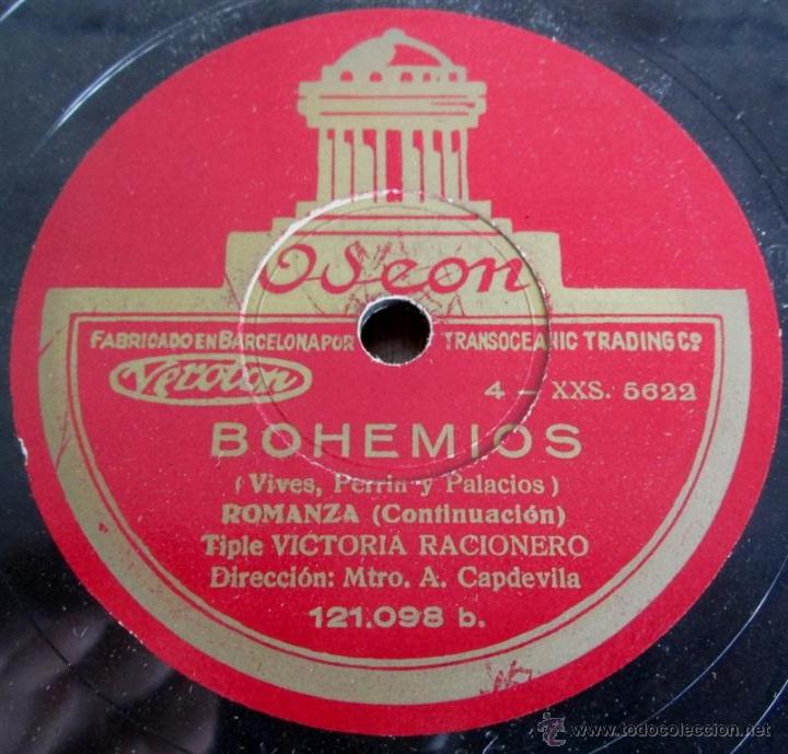 Discos de pizarra: &Aacute;lbum con 6 discos de pizarra   BOHEMIOS - Foto 14