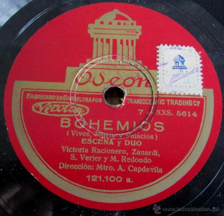 Discos de pizarra: &Aacute;lbum con 6 discos de pizarra   BOHEMIOS - Foto 20