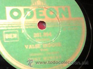 Discos de pizarra: Tony Murena - Perles de cristal + Valse indoue (Ode&oacute;n, 1942) - Foto 1