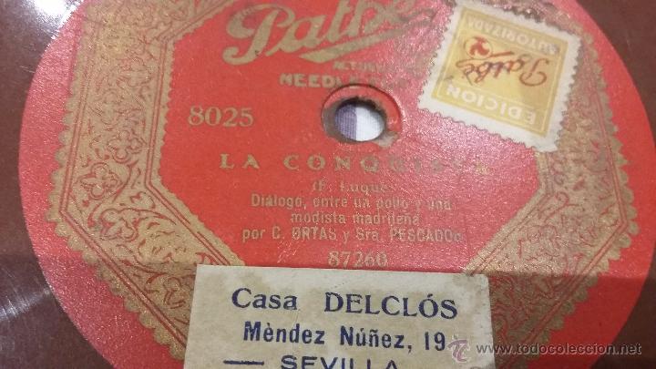 Discos de pizarra: Disco de pizarra Pathe - Foto 1