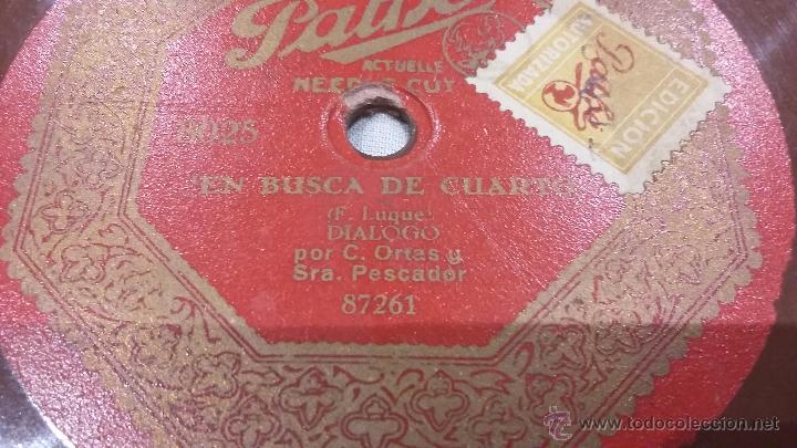 Discos de pizarra: Disco de pizarra Pathe - Foto 2