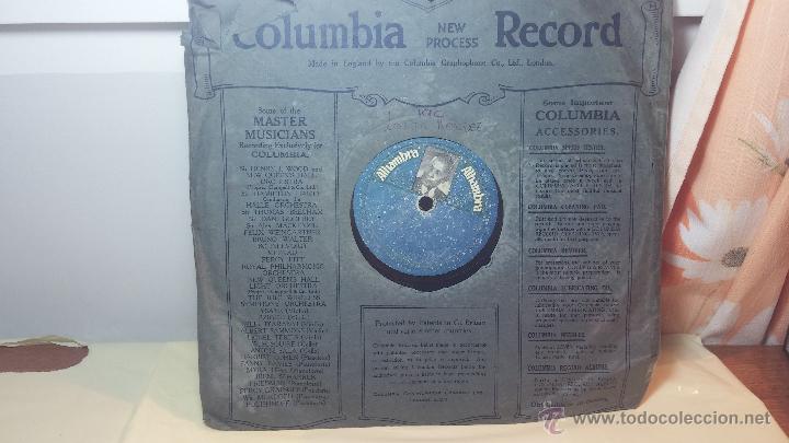 Discos de pizarra: Disco de pizarra antiguo, PASODOBLE.... EL DOS DE MAYO - DE GRANADA A SEVILLA - Foto 2