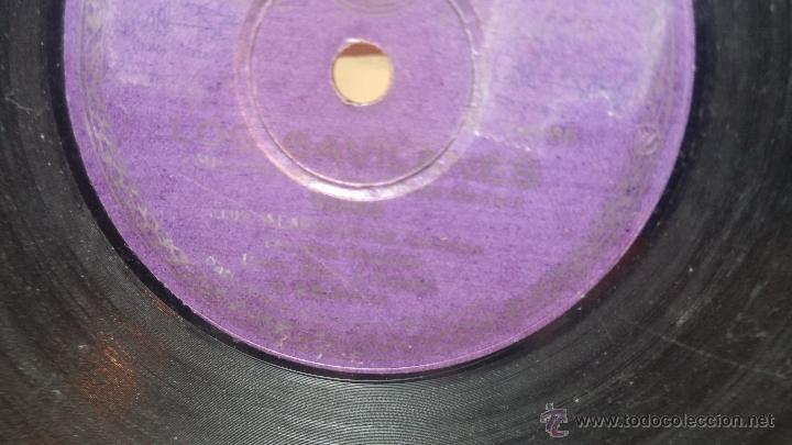 Discos de pizarra: Disco de pizarra antiguo, LOS GAVILANES, milonga - salida - Foto 3