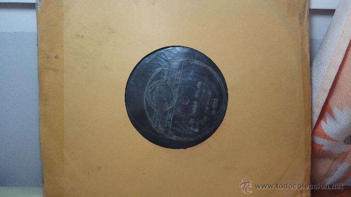 Discos de pizarra: Disco de pizarra antiguo, EL TANGO TRIUNFA- LOS VILLAS UF- Dialogo comico - Foto 2