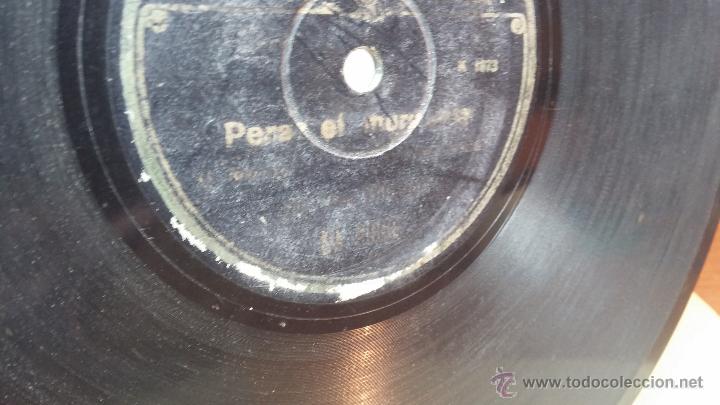 Discos de pizarra: Disco de pizarra antiguo, EL TANGO TRIUNFA- LOS VILLAS UF- Dialogo comico - Foto 5