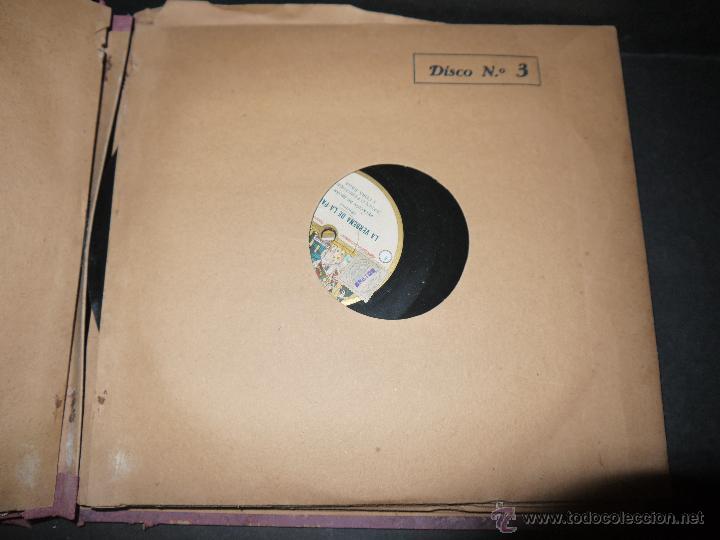 Discos de pizarra: LA VERBENA DE LA PALOMA, ODEON, 8 DISCOS DE PIZARRA, COMPLETA. - Foto 10