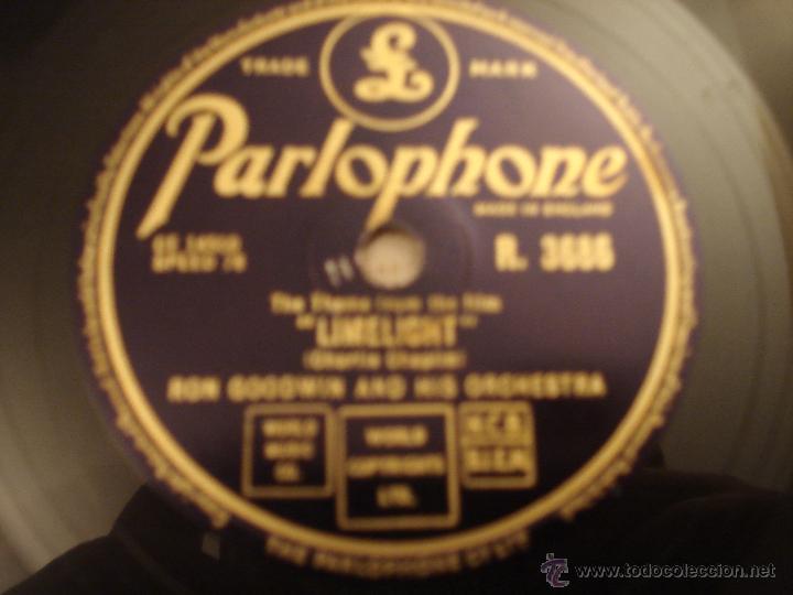 Discos de pizarra: RON GOODWIN - LIMELIGHT / THE SONG FROM MOULIN ROUGE - Foto 2