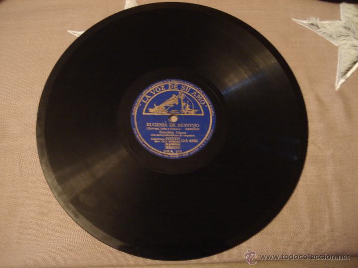 Discos de pizarra: CONCHITA PIQUER - EUGENIA DE MONTIJO / CARCELERA - Foto 1