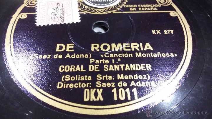 Discos de pizarra: Disco de pizarra canci&oacute;n monta&ntilde;esa - Foto 1