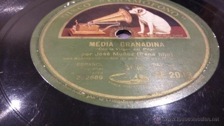 Discos de pizarra: Disco de pizarra Jose Mu&ntilde;oz - Foto 3