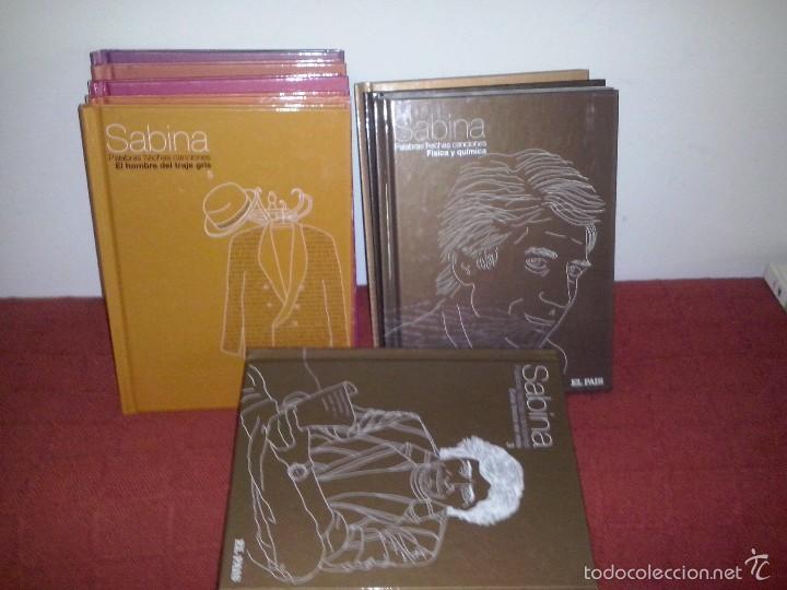 Discos de pizarra: sabina 10 libros con sus cds  del 1  al 10  buen estado - Foto 2