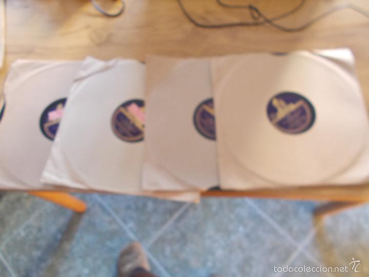 Discos de pizarra: LA GENERALA.. 4 DISCOS  PIZARRA. - Foto 1