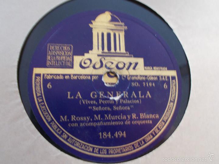 Discos de pizarra: LA GENERALA.. 4 DISCOS  PIZARRA. - Foto 7
