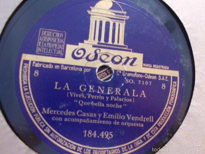 Discos de pizarra: LA GENERALA.. 4 DISCOS  PIZARRA. - Foto 9