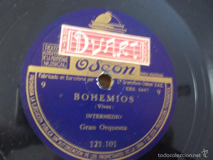 Discos de pizarra: BOHEMIOS.INTERMEDIO,CONCERTANTE Y FINAL. - Foto 3