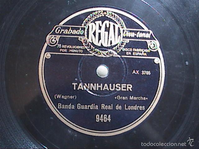 Discos de pizarra: DISCO DE PIZARRA.1930. EL PROFETA DE MEYERBEER Y TANNHAUSER DE WAGNER. - Foto 1