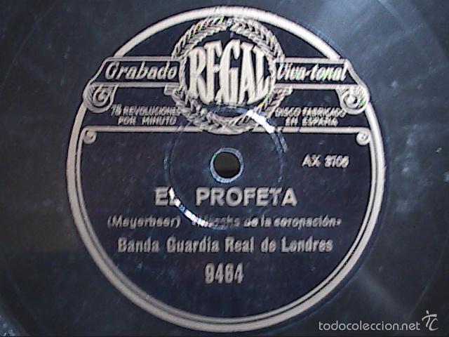 Discos de pizarra: DISCO DE PIZARRA.1930. EL PROFETA DE MEYERBEER Y TANNHAUSER DE WAGNER. - Foto 2