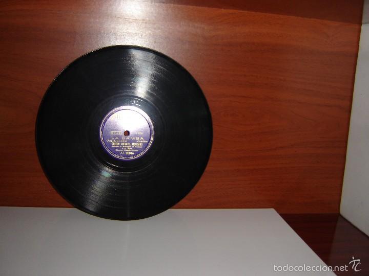 Discos de pizarra: ORFEON  INFANTIL MEXICANO   LA BAMBA / ESTRELLITA - Foto 2