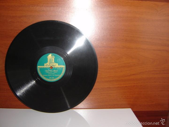 Discos de pizarra: beguine tres palabras 78 rpm - Foto 1