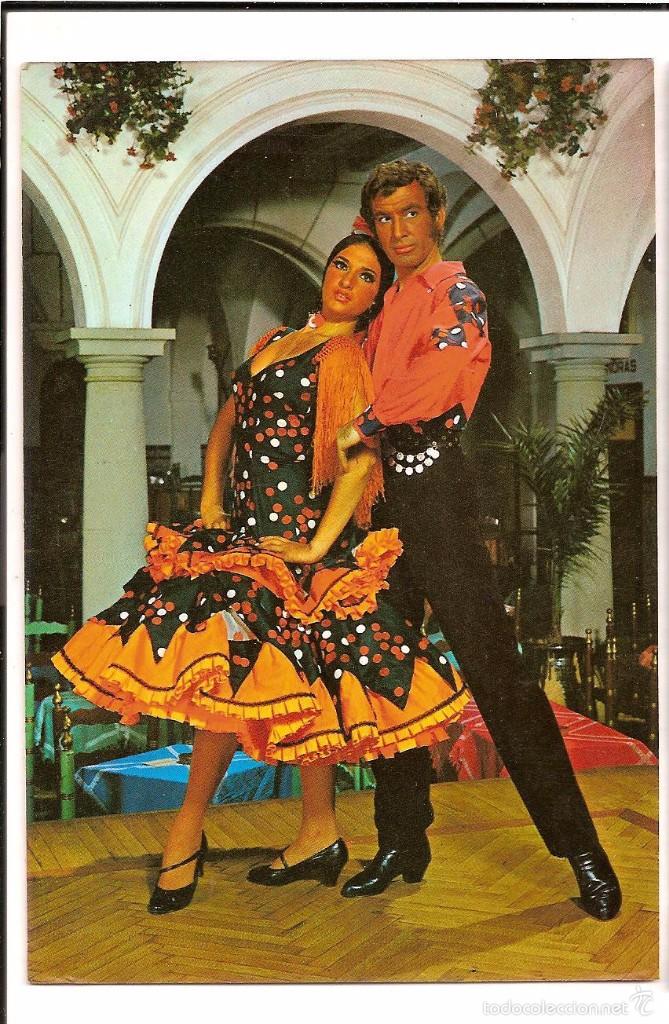 Discos de pizarra: PACO DE LUCIO Y SUS DAMAS DE ESPA&Ntilde;A . POSTAL - Foto 1
