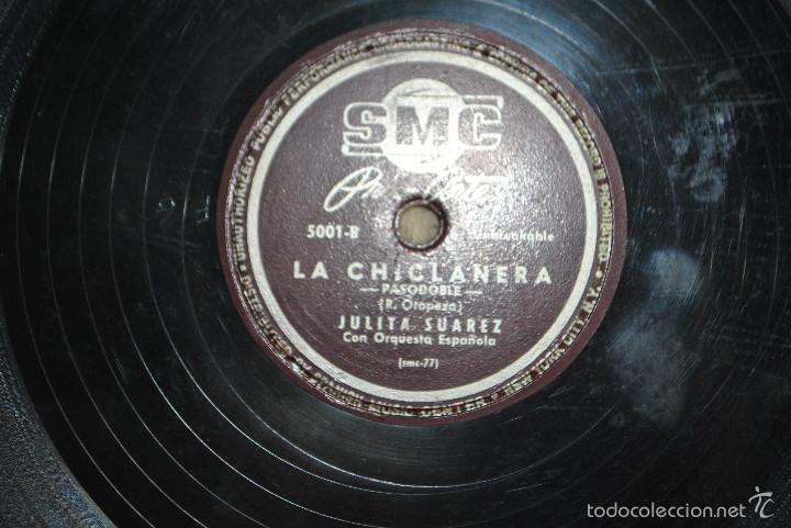 Discos de pizarra: Disco de pizarra LA CHICLANERA - Julieta Suarez - Foto 3