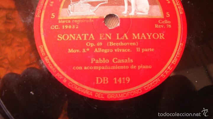 Discos de pizarra: PAU CASALS - Foto 2