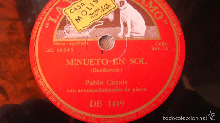 Discos de pizarra: PAU CASALS - Foto 3