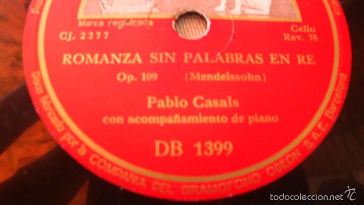Discos de pizarra: PAU CASALS - Foto 2