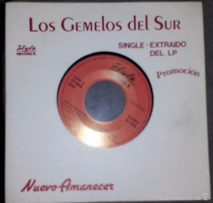 Discos de pizarra: KIS GEMELOS DEL SUR (NUEVO AMANECER) PROMO - Foto 1