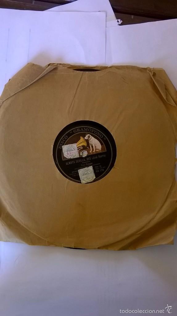 Discos de pizarra: ALWAYS SEVILLA YES Y MI CABALLO MURIO - Foto 1