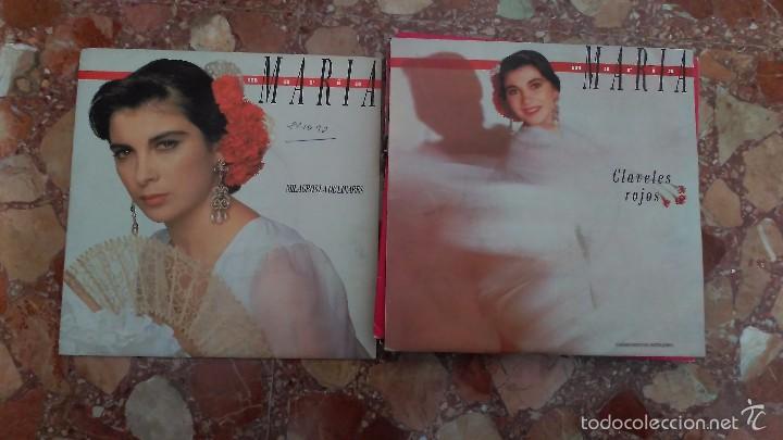 Discos de pizarra: LOTE DE 2 SINGLES DE MARIA - Foto 1