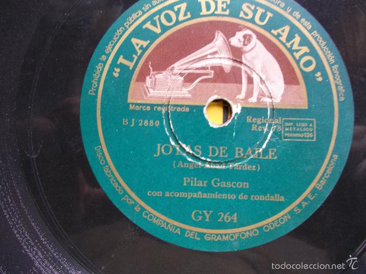 Discos de pizarra: Disco pizarra antiguo la voz de su amo - Foto 2