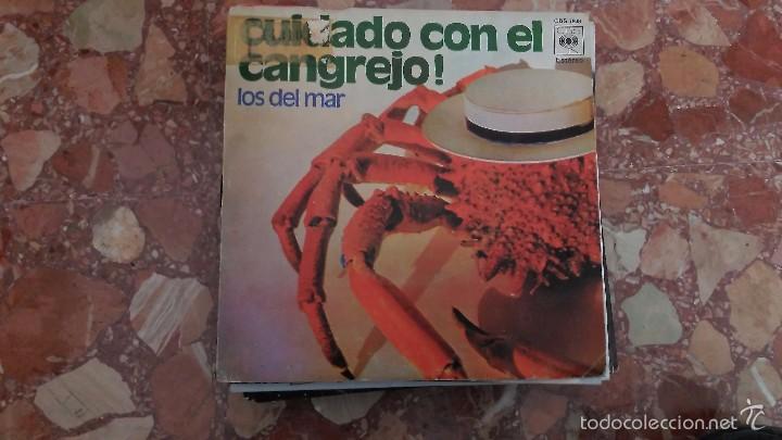 Discos de pizarra: LOS DEL MAR - CUIDADO CON EL CANGREJO*** SINGLE CBS DE 1972   M - Foto 1