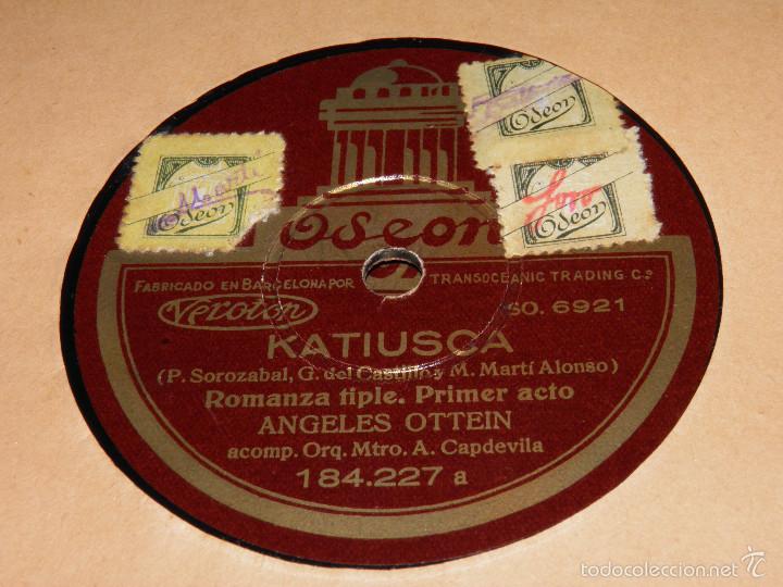 Discos de pizarra: KATIUSCA, LA MUJER RUSA, ALBUM CON 4 DISCOS DE PIZARRA - Foto 6