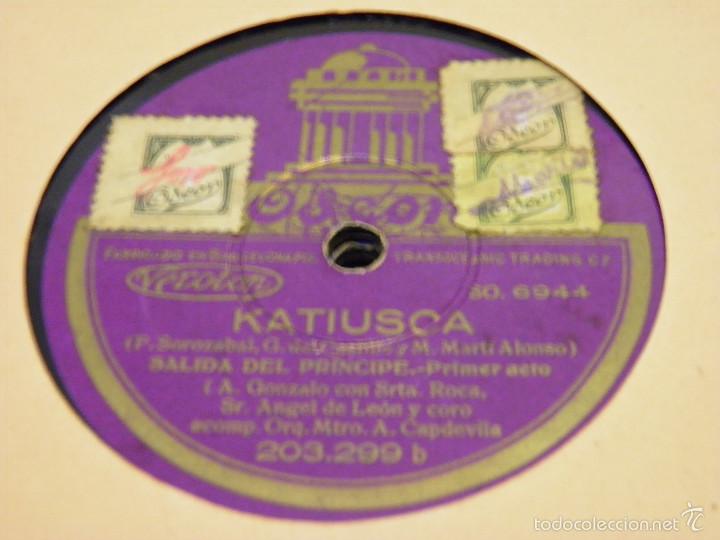 Discos de pizarra: KATIUSCA, LA MUJER RUSA, ALBUM CON 4 DISCOS DE PIZARRA - Foto 10